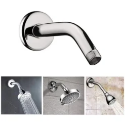 Shower Arm Stainless Steel Structure Shower Arm Top Shower Head Extension Arm For Bathroom Ceiling Shower Head Shower Arm Hose Accessories