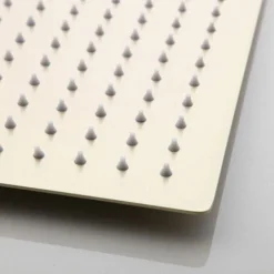 Ensemble De Douche Encastrable Doré Brossé 30cm30cm Système De Douche 2 Fonctions Mitigeur De Douche Avec Pommeau De Douche En Laiton Kit Douche Encastrable Plafond -Bathroom Supplies Store 93564790 3