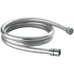 Hudson Reed 1.5M Smooth Flex Silver Shower Hose - A321