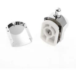 25mm Zinc Alloy Shower Door Roller Pulley Spare Parts Bathroom Shower Glass Door Hardware Accessories (2 Single Wheels & 2 Double Wheels) -Bathroom Supplies Store 93922451 3