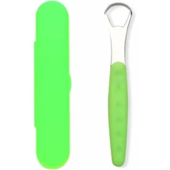Tongue Scraper, Stainless Steel Tongue Scraper, Eliminate Bad Breath Oral Care Tongue Brushes, Suitable For Adults Child Tongue Scraper