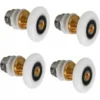 Set Of 4 Shower Enclosure Rollers, Sliding Door Rollers, Shower Door Rollers, Shower Door Rollers, 25mm Shower Enclosure Rollers, Cabin Rollers