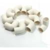 10pcs PVC Elbow 16mm Inner Dia 90 Degree Connector Pipe Fitting White