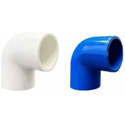 10pcs PVC Elbow 16mm Inner Dia 90 Degree Connector Pipe Fitting White -Bathroom Supplies Store 94621631 5