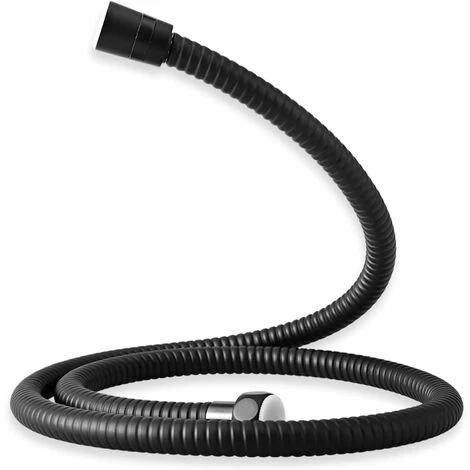EMKE Replacement Shower Hose 1.5m Stainless Steel Shower Hose G1/2 Universal For Anti-Kink Anti-Explosion Leakproof Strong Tensile Black 1 EMKE Replacement Shower Hose 1.5m Stainless Steel Shower Hose G1/2 Universal For Anti-Kink Anti-Explosion Leakproof Strong Tensile Black