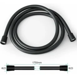 EMKE 1.7M PVC Smooth Shower Hose Universal Anti-Kink Handheld Shower Head Hose For Handheld Shower Black 9 EMKE 1.7M PVC Smooth Shower Hose Universal Anti-Kink Handheld Shower Head Hose For Handheld Shower Black -Bathroom Supplies Store 94901578 5