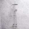 Sky Thermostatic Mixer Shower Set COOL TOUCH Thermostatic Valve Square Silver