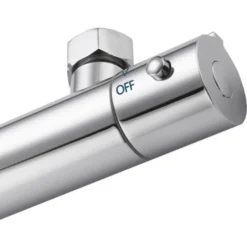 Sky Thermostatic Mixer Shower Set COOL TOUCH Thermostatic Valve Square Silver -Bathroom Supplies Store 95023406 4