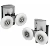 For Sliding Shower Door 2 Double Rollers 2 Wheels 23 Mm Roller Shower Diameter 23 Mm 2 Rollers Up And Down