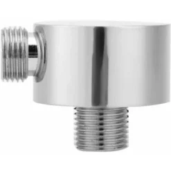 Wall Mount Brass Shower Trio Handheld Supply Elbow Round Shape Shower Hose Connector G1/2 Shower Outlet Elbow For Hand Shower -Bathroom Supplies Store 95647056 3