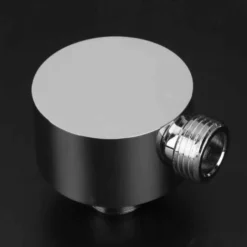 Wall Mount Brass Shower Trio Handheld Supply Elbow Round Shape Shower Hose Connector G1/2 Shower Outlet Elbow For Hand Shower -Bathroom Supplies Store 95647056 4