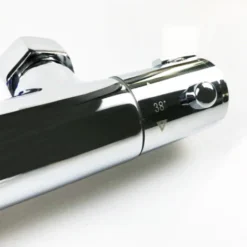 Sky Thermostatic Mixer Shower Set COOL TOUCH Thermostatic Valved Silve Square -Bathroom Supplies Store 95921633 5