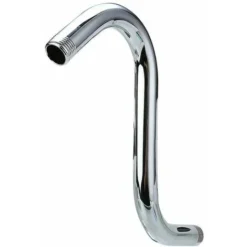1pc 20cm 8 Stainless Steel Shower Arm S Shape Shower Arm Gooseneck Shower Arm High Waist Shower Arm