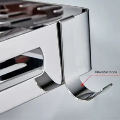 Orchid-Bathroom Shower Shelf Rustproof Corner Shower Storage 304 Stainless Steel (Triangle, 2 Packs) -Bathroom Supplies Store 99512855 5